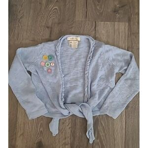 Matilda Jane Little Girls Sweater Cardigan Front Tie SIZE 2